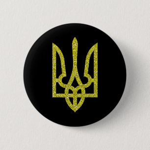 Badge Rond 5 Cm Armoiries mineures cool de l'Ukraine Prince ukrain