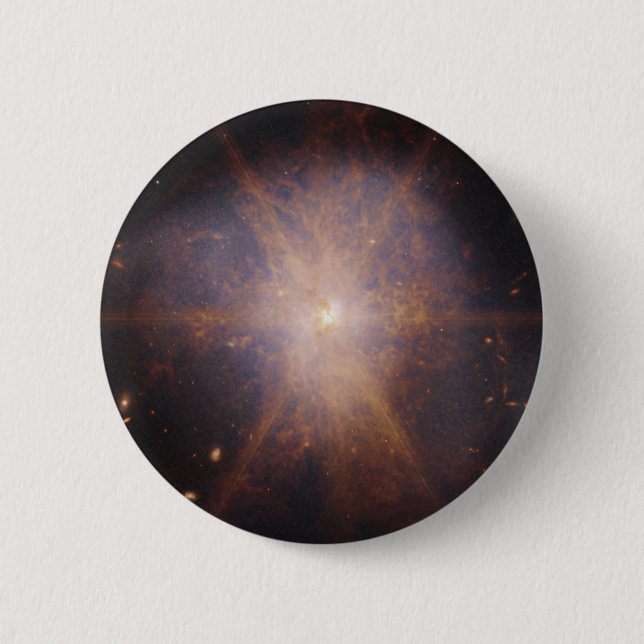 Badge Rond 5 Cm Arp 220 Éclairage Le Ciel Nocturne (Devant)