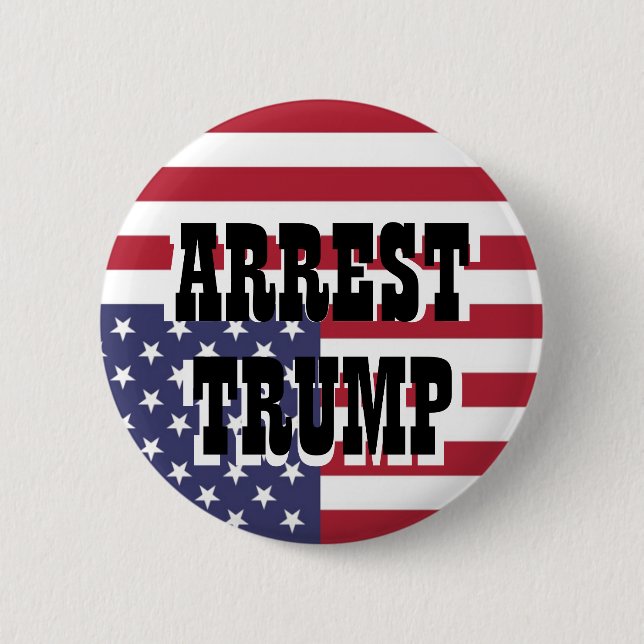 BADGE ROND 5 CM ARREST TRUMP (Devant)