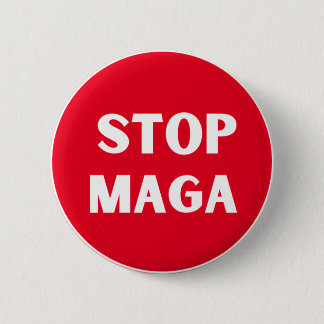 BADGE ROND 5 CM ARRÊTER LA MAGA