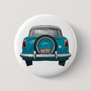 Badge Rond 5 Cm Arrière 1957 métropolitain