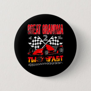 Badge Rond 5 Cm Arrière-grand-mère du garçon qui fête son 2ème ann