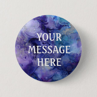 Badge Rond 5 Cm Arrière - plan d'encre mixte - Customisez votre pr