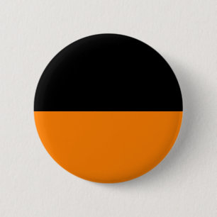 Badge Rond 5 Cm arrière - plan inférieur noir supérieur de cout