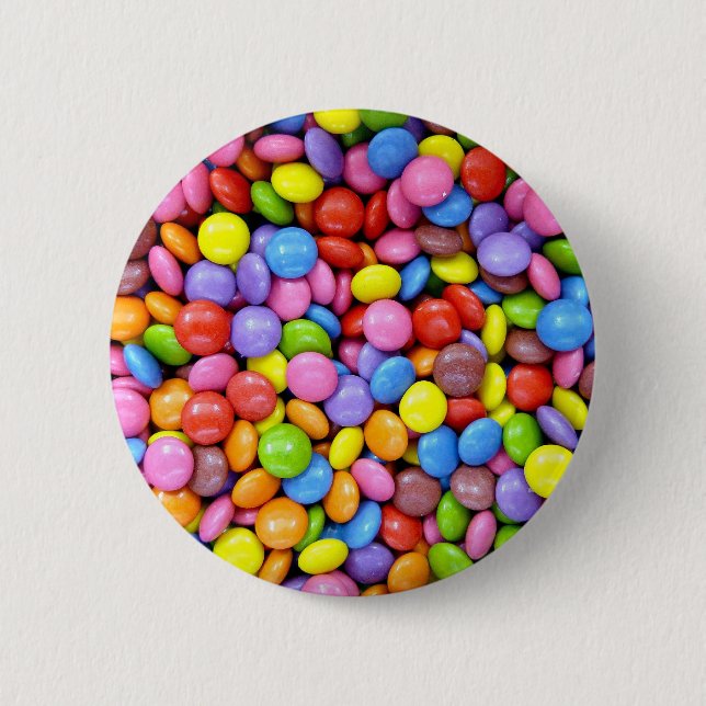 Badge Rond 5 Cm Arrière - plan intelligent (Devant)