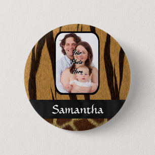Badge Rond 5 Cm arrière - plan photo poster de animal