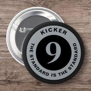 Badge Rond 5 Cm Arrondi Burg Sports Kicker Clasp Personnalisé Vint