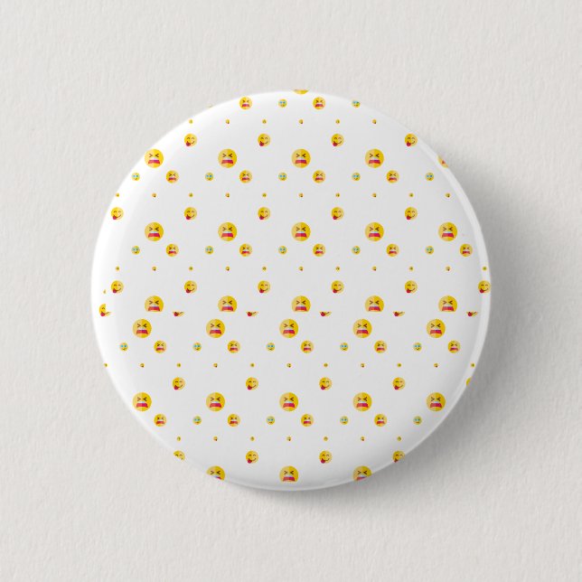Badge Rond 5 Cm Arrondir les images heureuses (Devant)
