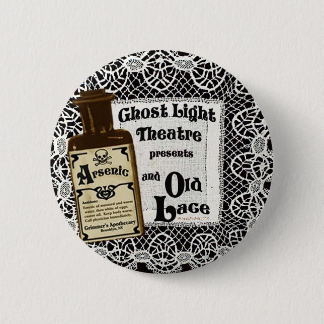 Badge Rond 5 Cm Arsenic et Old Lace 2010 (Devant)