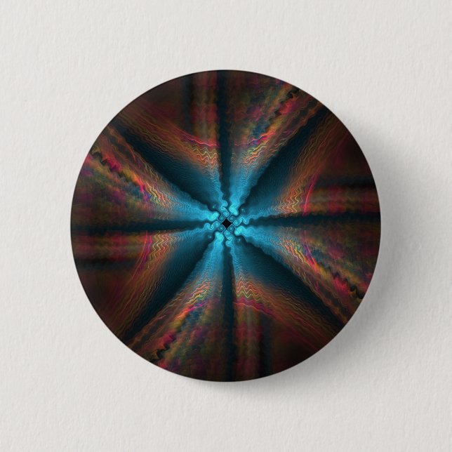 Badge Rond 5 Cm Art Abstrait cool (Devant)