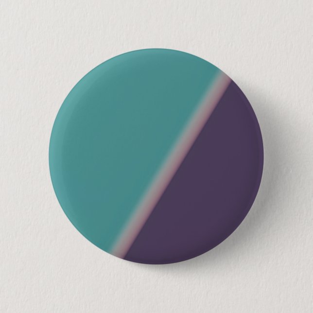 Badge Rond 5 Cm Art Abstrait Turquoise violet (Devant)