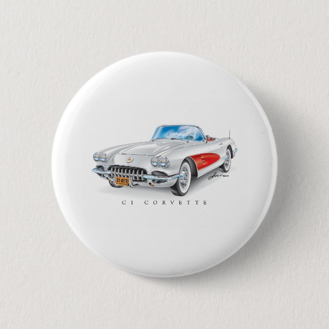 BADGE ROND 5 CM ART AUTOMOBILE C-ONE (Devant)