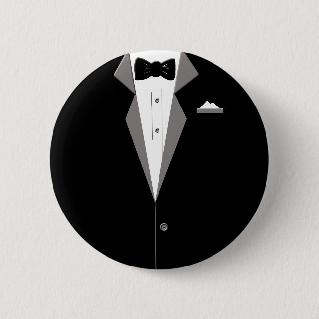 Badge Rond 5 Cm Art de smoking (Devant)