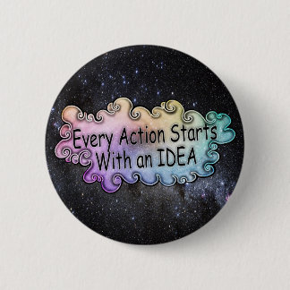 Badge Rond 5 Cm Art is Life Button