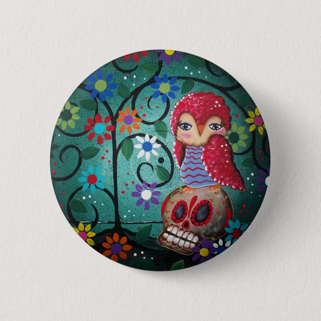 Badge Rond 5 Cm Art record par Lori Everett (Devant)