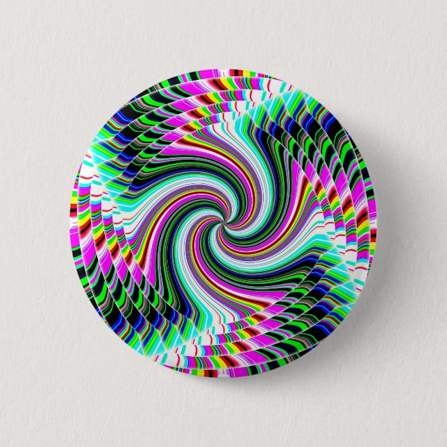 Badge Rond 5 Cm Art Spiral (Devant)