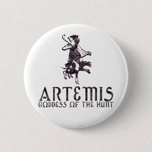Badge Rond 5 Cm Artemis