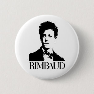 Badge Rond 5 Cm Arthur Rimbaud