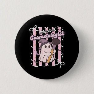 Badge Rond 5 Cm Artiste Cosmétologue Faboolous Maquillage Mignon F