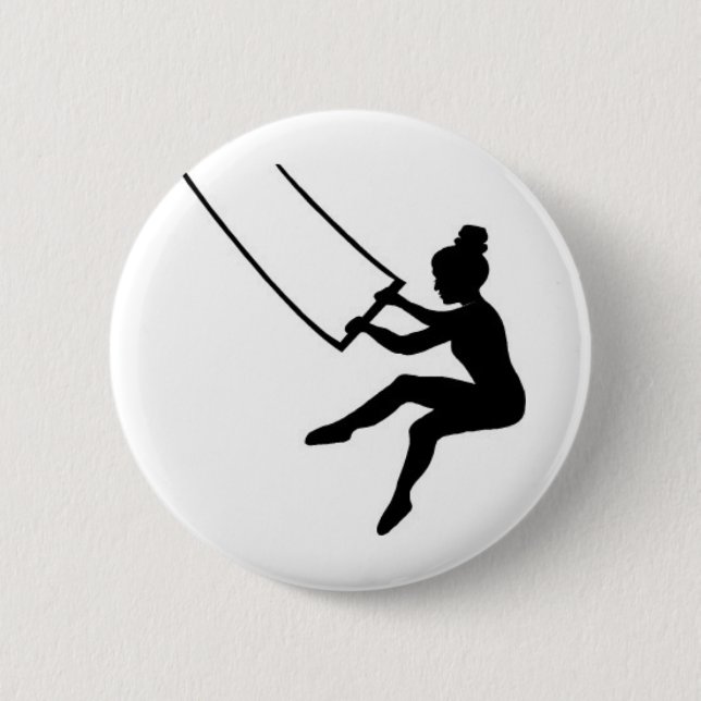 Badge Rond 5 Cm artiste de trapèze (Devant)