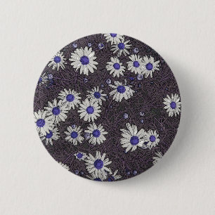 Badge Rond 5 Cm Artsy Daisies