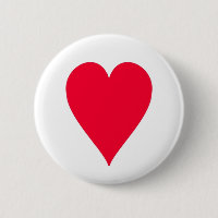 As de bouton de coeurs