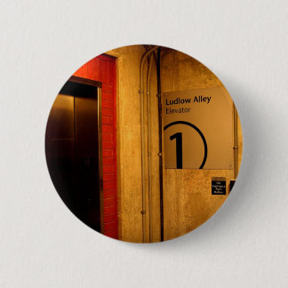 Badge Rond 5 Cm Ascenseur