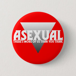 Badge Rond 5 Cm Asexuel : Il y a plus de nous que vous pensez