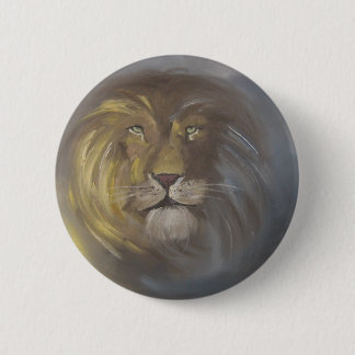 Badge Rond 5 Cm Aslan - lion