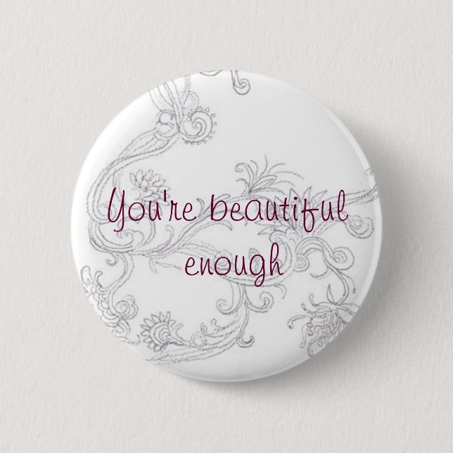 Badge Rond 5 Cm Assez beau (Devant)