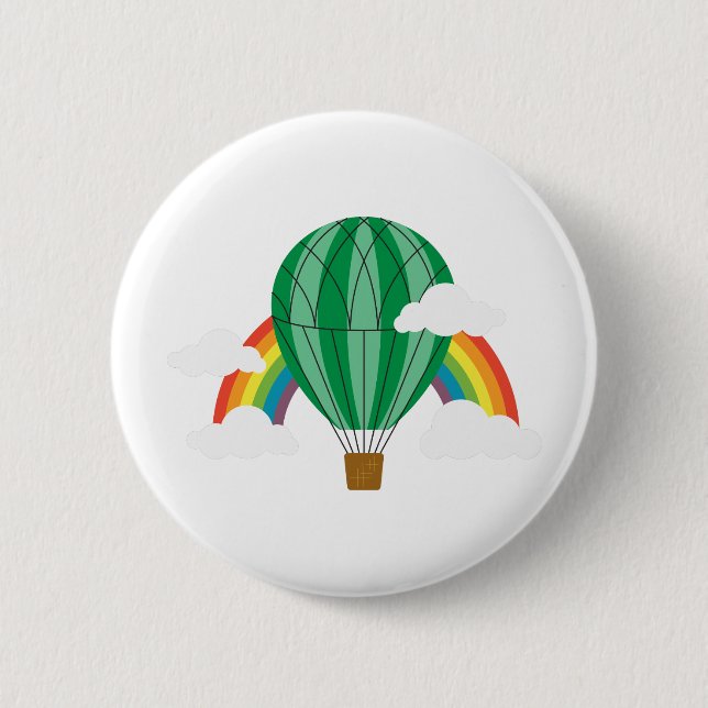 Badge Rond 5 Cm Assistant De Ballons Oz (Devant)