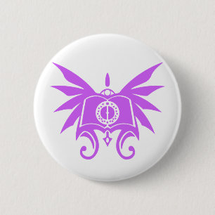 Badge Rond 5 Cm Assistant Démoniste Spiritmaster DnD Pin