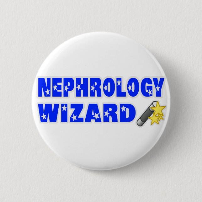 Badge Rond 5 Cm Assistant Néphrologie (Devant)