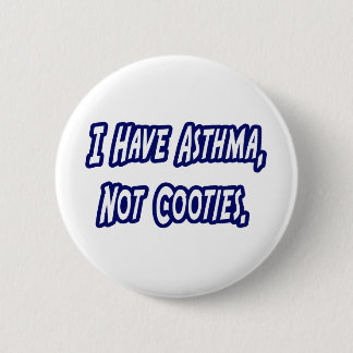 Badge Rond 5 Cm Asthme...Pas des cotés