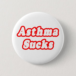 Badge Rond 5 Cm Asthme Sucre