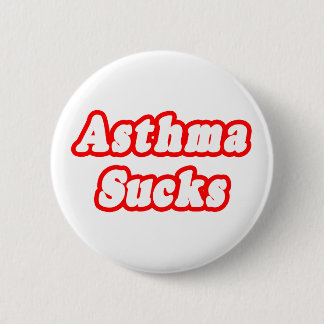 Badge Rond 5 Cm Asthme Sucre