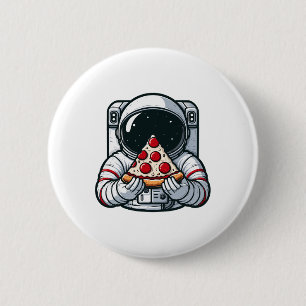 Badge Rond 5 Cm Astronaut Manger animal Pizza Margherita Repas