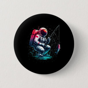 Badge Rond 5 Cm Astronaut Moon Space Shirt Galaxy Shirt Space Gala