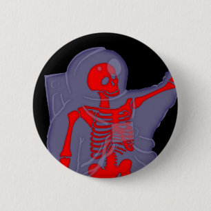 Badge Rond 5 Cm Astronaute