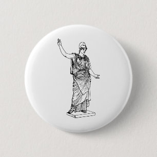 Badge Rond 5 Cm athena, grec, mythologie, poseidon, percy jackson