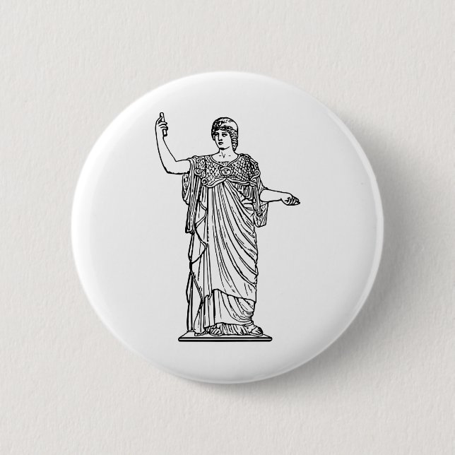Badge Rond 5 Cm athena, greek, mythology, poseidon, percy jackson (Devant)