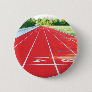 Badge Rond 5 Cm Athlétisme - copie de coureur