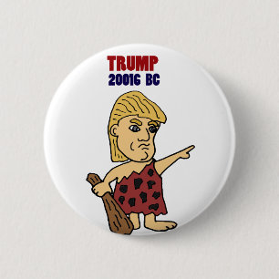 Badge Rond 5 Cm Atout drôle comme bande dessinée politique d'hom