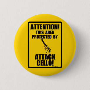 Badge Rond 5 Cm Attaque