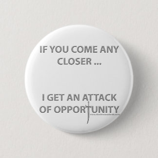 Badge Rond 5 Cm Attaque d'occasion