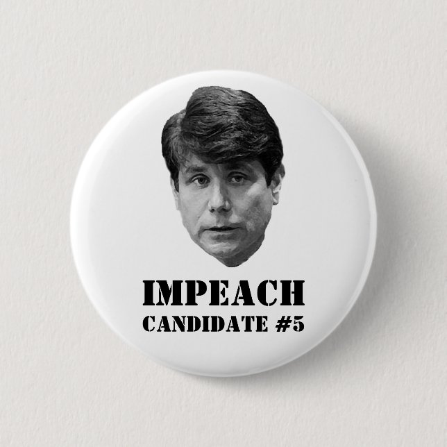 Badge Rond 5 Cm Attaquez le candidat 5 (Devant)