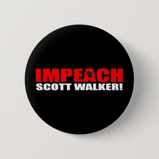 Badge Rond 5 Cm Attaquez le marcheur de Scott (Devant)