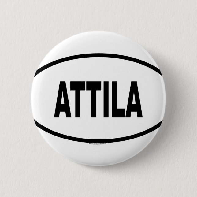 BADGE ROND 5 CM ATTILA (Devant)