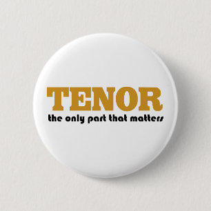Badge Rond 5 Cm Attitude de tenor
