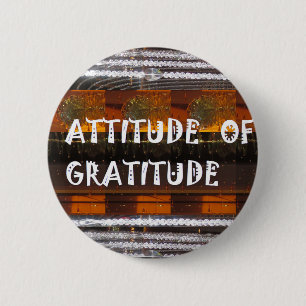 Badge Rond 5 Cm ATTITUDE des mots de sagesse des textes de